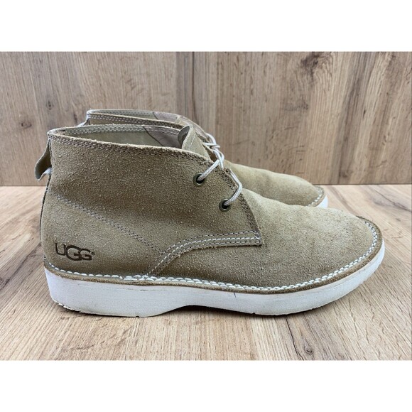UGG Men\'s Camino Chukka Boots 1097011 Chestnut Brown Suede Size 8 Treadlite EUC main image 7